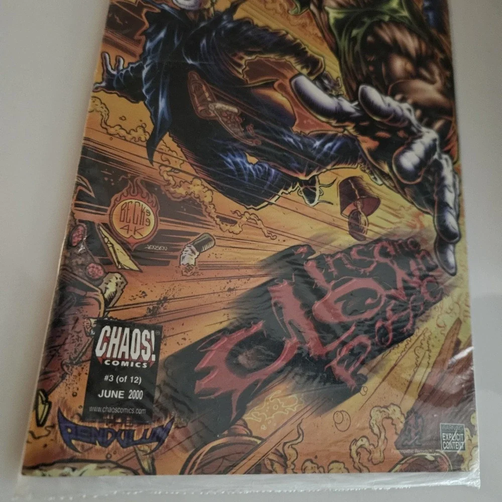 Insane Clown Posse ICP Chaos Comics #3 (of 12) June 2000 with Pendulum CD